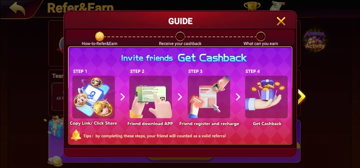 Game Earning Through Referrals